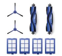 a rullo, laterale e filtro parti di ricambio per aspirapolvere robot ibrido RoboVac X8