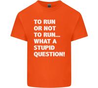 A Run O Not To ? What A Stupid Domanda T-Shirt Ragazzi Ragazze