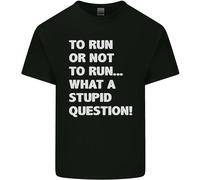 A Run O Not To ? What A Stupid Domanda T-Shirt Ragazzi Ragazze