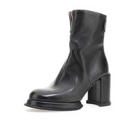 A.S.98 LETI STIVALETTI in Pelle Donna NERO 37