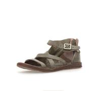 A.S.98 Sandalo Donna in Pelle Ramos GREEN 39 - Ramos 39