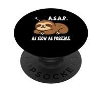A.S.A.P. il più lento possibile bradipo PopSockets PopGrip Adesivo