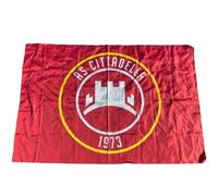 A.S. CITTADELLA 1973, Bandiera Ufficiale, Colore Rosso Granata, Nuovo Logo Cittadella Calcio, Gadget Calcio Ufficiali, Regalo Unisex Adulti, Ottima per Tifo da Stadio