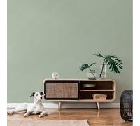 A.S. Creation 393536 - Carta da parati in tessuto non tessuto, tinta unita, 10,05 x 0,53 m, colore: verde