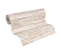 A.S. Création 6621-25 - Carta da parati con mattoni, 10,05 x 0,53 m, colore: Beige