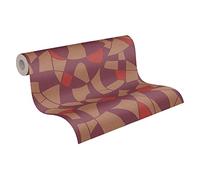 A.S. Création Antigua 390931 - Carta da parati geometrica in tessuto non tessuto, 10,05 m x 0,53 m, made in Germany