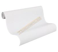 A.S. Création Avenzio 249425 2494-25 - Carta da parati in tessuto non tessuto, 10,05 m x 0,53 m, colore: Crema