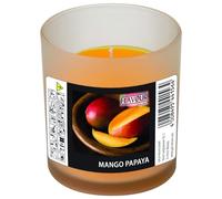A.S. Création Benessere candela profumata Mango Papaya - Candela profumata fruttata di alta qualità 76115 - 20 ore di durata - Made in Germany