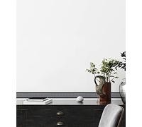 A.S. Création Bordo moderno autoadesivo nero argento meandro metallico 383921 5,00 m x 0,10 m Made in Germany