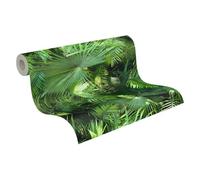 A.S. Création Bude 36200-1 - Carta da parati con foglie di palma tropicale, colore: Verde