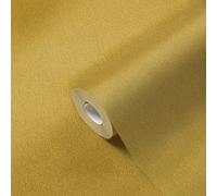 A.S. Création Carta da parati giallo tinta unita 383655 - Carta da parati in tessuto non tessuto, stile moderno, 10,05 x 0,53 m, Made in Germany