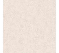 A.S. Création Carta da parati Hygge in tessuto non tessuto, tinta unita, grigio, beige, 386154, 10,05 x 0,53 m, Made in Germany