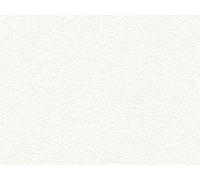 A.S. Création Carta da parati in tessuto non tessuto, 15 m, alternativa alla carta da parati a fibra grezza, 15,00 m x 0,53 m, colore bianco, Made in Germany 337412 3374-12