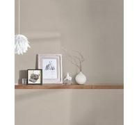 A.S. Création Carta da parati non tessuta a trama leggera 0,53 x 15,00 m - beige marrone - Carta da parati a tinta unita con trama - Made in Germany - Carta da parati monocolore beige-marrone - 373302
