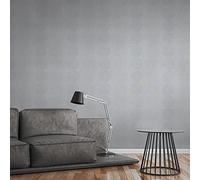 A.S. Création Carta Da Parati Pois Attractive tessuto non tessuto 10.05 m x 0.53 m Grigio Bianco Prodotto in Germania 378322 37832-2
