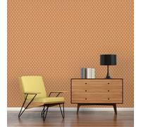 A.S. Création Carta da parati retrò anni '70 infinity marrone/giallo/arancione retrò chic 395384 8,50 m x 0,53 m incollare il muro
