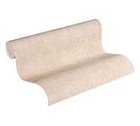 A.S. Création Carta Da Parati Unita Blooming Carta da parati tessuto non tessuto 10.05 m x 0.53 m Beige Prodotto in Germania 224064 2240-64