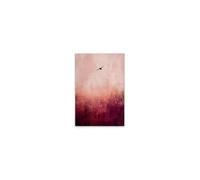 A.S. Création DD131790 - Stampa su tela, con tramonto caldo, rosa, 40 x 60 cm, colore: Rosa