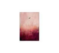 A.S. Création DD131791 - Stampa su tela, con tramonto caldo, rosa, 50 x 75 cm, colore: Rosa