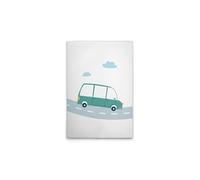 A.S. Création DD132507 - Stampa su tela per cameretta dei bambini, colore: bianco, verde, 50 x 75 cm