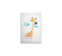 A.S. Création DD132522 - Stampa su tela per cameretta dei bambini, motivo: giraffa, colore: bianco, giallo, 50 x 75 cm