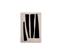 A.S. Création DD132622 - Stampa su tela minimalista, colore nero, 50 x 75 cm