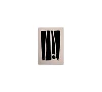 A.S. Création DD132626 - Stampa su tela minimalista, colore nero, 40 x 60 cm