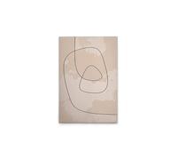 A.S. Création DD132662 - Stampa su tela minimalista scandinavo, colore: beige, nero, 50 x 75 cm