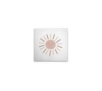 A.S. Création DD132704 - Stampa su tela per cameretta dei bambini, colore bianco, marrone, 40 x 40 cm