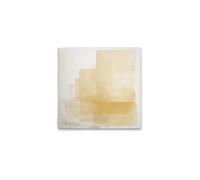 A.S. Création DD133215 - Stampa su tela ad acquerello, da parete in bianco, giallo, 50 x 50 cm
