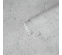 A.S. Création Greyvolution 378401 37840-1 - Carta da parati in tessuto non tessuto, effetto cemento, 10,05 m x 0,53 m, grigio chiaro