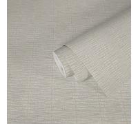 A.S. Création Hygge 385972 - Carta da parati in tessuto non tessuto, colore: bianco, grigio metallizzato 385972, 10,05 x 0,53 m, made in Germany