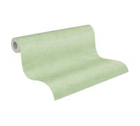 A.S. Création Lilly & Luis carta de parati TNT a tinta unita in verde - carta de parati per bambini 10,05 x 0,53 m Made in Germany - 771788