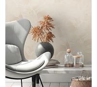 A.S. Création Natural Living 386633 - Carta da parati in tessuto non tessuto, motivo floreale, 10,05 x 0,53 m, made in Germany