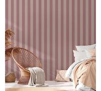A.S. Création Natural Living 386654 - Carta da parati in tessuto non tessuto a righe, 10,05 x 0,53 m, made in Germany