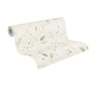 A.S. Création Pintwalls III 791703 - Carta da parati in tessuto non tessuto, colore: bianco, marrone - Made in Germany