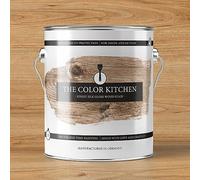 A.S. Création THE COLOR KITCHEN Vernice per legno di alta qualità, resistente alle intemperie, per interni ed esterni, tonalità di pino, lucida per una protezione ottimale del legno, 2,5 l per 35 m²