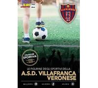 A.S.D. Villafranca Veronese. Album con figurine stampate direttamente sulle pagine