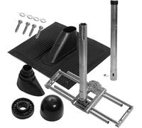 A.S. SAT - 59130 puntone Set di montaggio per antenna (100 cm) Nero