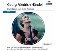 A. S. Von Otter( Mezzo Soprano), Kozena( Soprano) - Giulio Cesare,Ariodante,Hercules (Box9Cd)