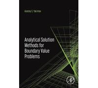 A.S. Yakimov Analytical Solution Methods for Boundary Value P (Copertina rigida)