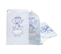 A Sacchetti di ghiaccio 100pcs 8 lb Sacchetti di plastica di plastica con rompighiaccio Sacchetti di ghiaccio riutilizzabili sacchetti di stoccaggio del ghiaccio portatili per congelatori(8 libbre,100