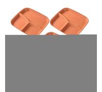 a scomparti, da servizio a 3 scomparti, 5 pezzi, a sezione, per la casa e , frutta, verdura, insalata, riso e altro