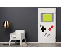 A Secco Cancellare Dormitorio Camera Porta Gamer Decalcomania Man Cave Rétro