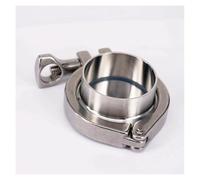 A Set 51mm 2" Tri Clamp Weld Ferrule + Tri Clamp + Silicon Gasket + End Cap 304 Stainless steel