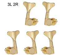 A Set 5PCS Pulsanti Coda di Pesce Accordatori Corde Basso Accordatori Picchetti