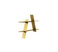 A-Shelf Scaffale Medio 52x9x46 Ottone