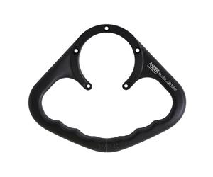 A-SIDER Manico serbatoio Black Edition 5 viti nere Kawasaki, nero