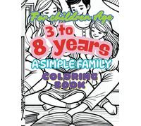 A simple Family Colouring Book for Kids