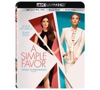 A Simple Favor (4K UHD Blu-ray) Blake Lively Anna Kendrick Henry Golding